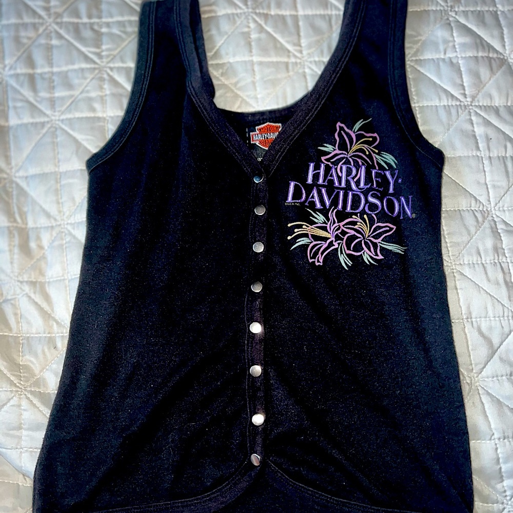 ⚜️⚜️⚜️VINTAGE⚜️⚜️⚜️ Harley Davidson Tank